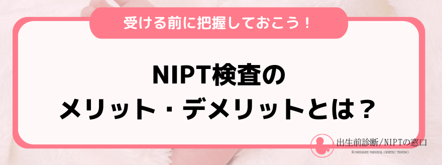 NIPT費用_メリット・デメリット