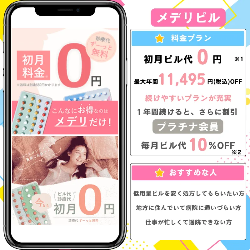 オンラインピル おすすめ ショコラウィメンズクリニック・産婦人科