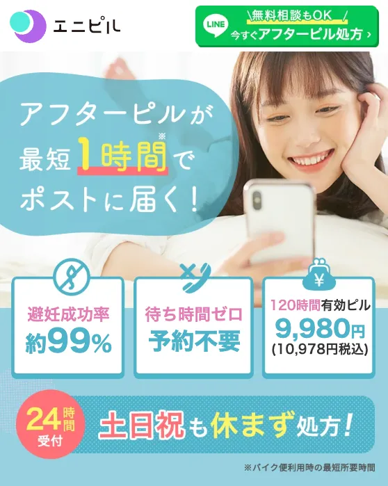 エミナル　アフターピル　バナー